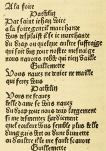 Fac-similé de la Farce de Maître Pathelin